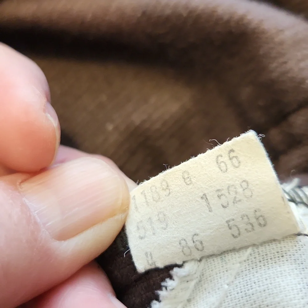 Levis Vintage Brown Corduroy Jeans Size 34 X 36